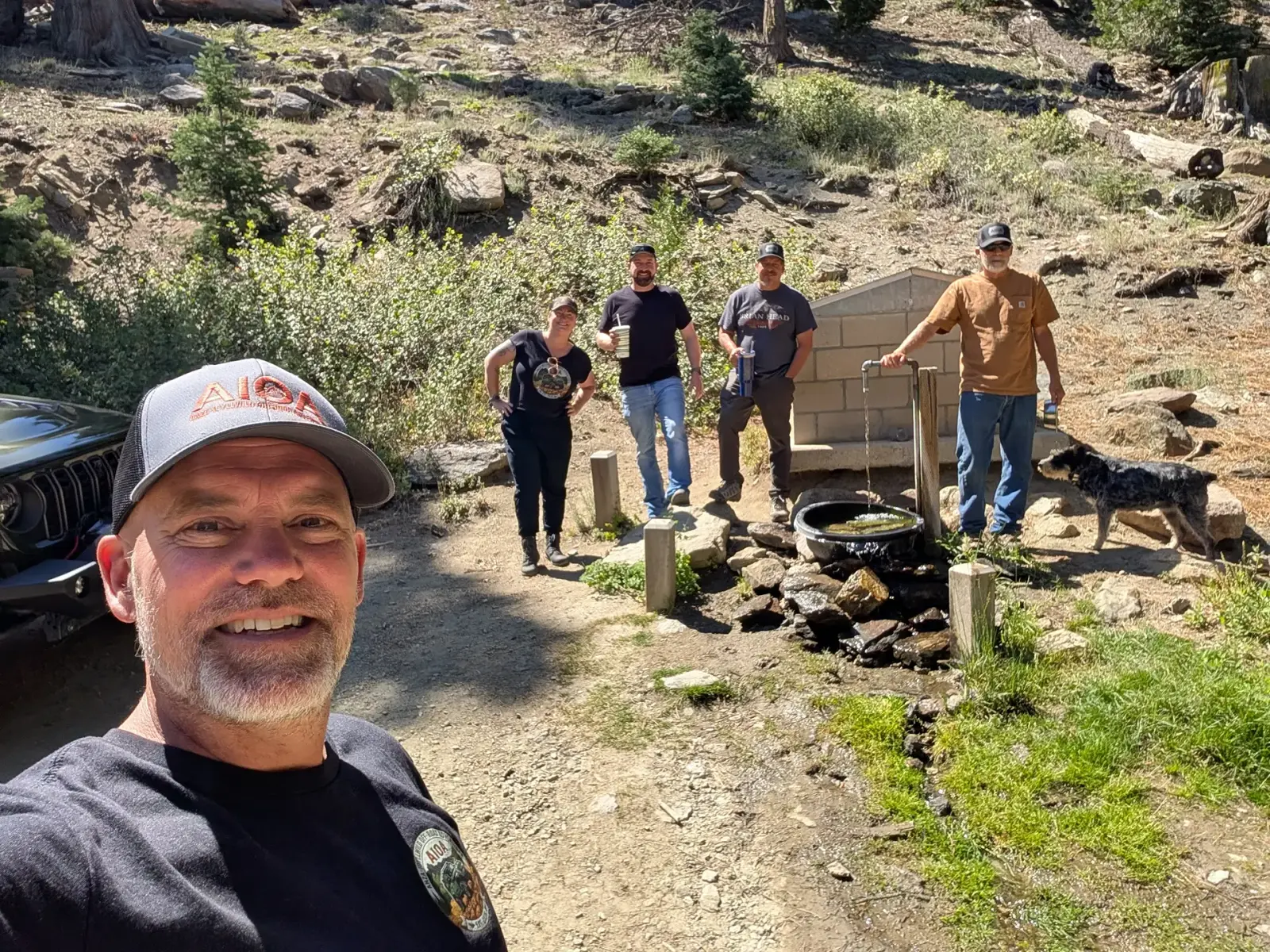 Creators capturing a You-Drive Jeep expedition on the trail
